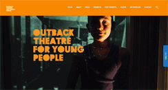 Desktop Screenshot of outbacktheatre.com